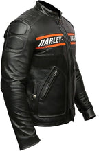 Men’s Harley-D Biker Leather Jacket