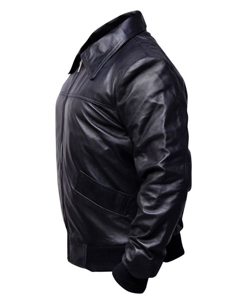 Men’s David Bowie Black Leather Jacket