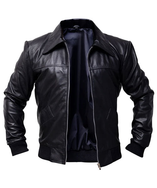 Men’s David Bowie Black Leather Jacket