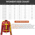 Women's Black & White Sheepskin Leather Biker Jacket