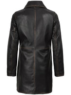 Winchester Women's Distressed Dark Brown Leather Coat