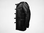 Dark Knight Rises Bane Shearling Leather Coat