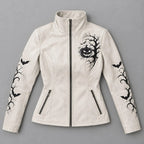 Women’s Off-White Halloween Sheepskin Leather Jacket